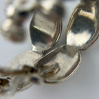 Chanel CC Logo Earrings 925 Sterling Silver Vintage — view 7