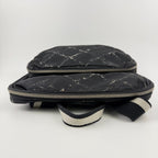 Chanel New Travel Line Backpack Nylon Black Vintage — view 6