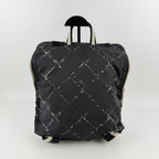 Chanel New Travel Line Backpack Nylon Black Vintage — view 3