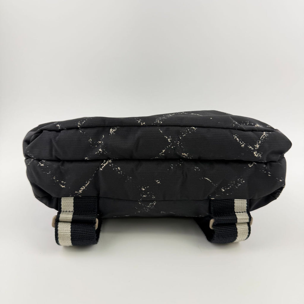 Chanel New Travel Line Backpack Nylon Black Vintage — view 7