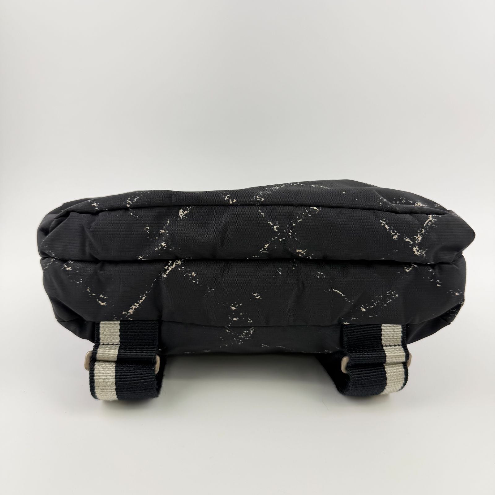 Chanel New Travel Line Backpack Nylon Black Vintage — view 7