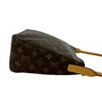 Louis Vuitton Looping MM Monogram Leather Shoulder Bag Tote Brown — view 8