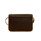 Celine Vintage Macadam Blason Triomphe Pattern Logo Ring Leather Shoulder — view 3