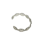 Hermes Chaine D'ancre Bangle 925 Sterling Silver Bracelet — view 5