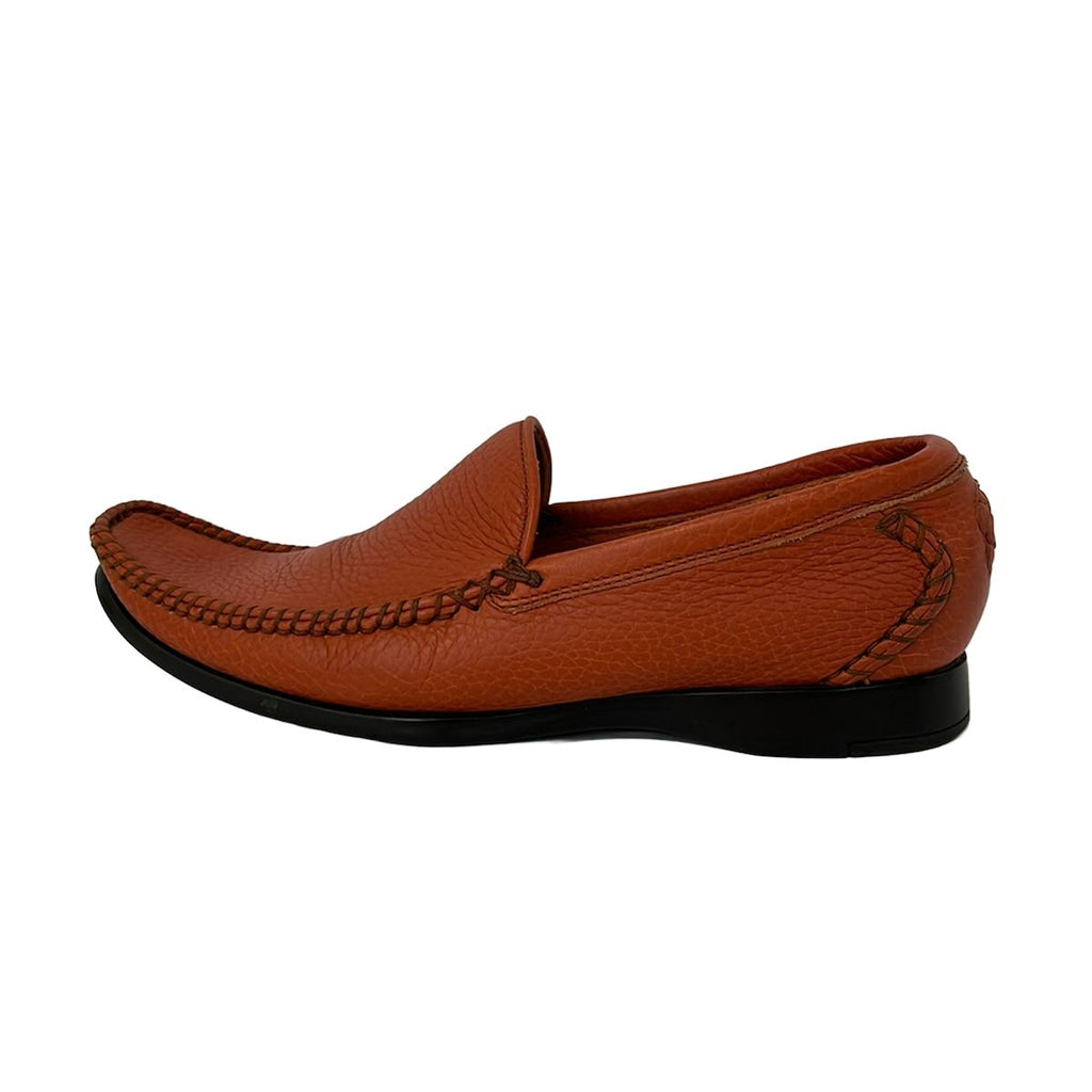 Bottega Veneta Loafers 34.5 Orange Leather