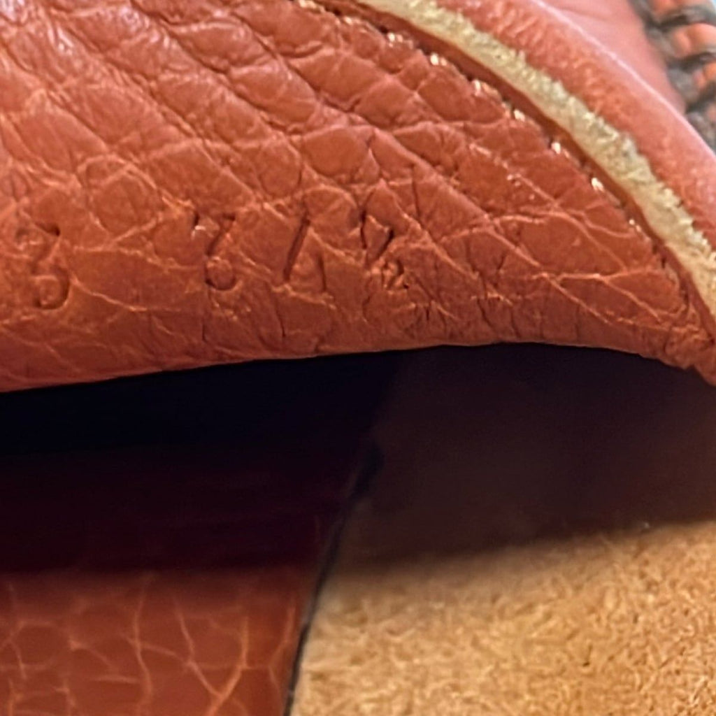 Bottega Veneta Loafers 34.5 Orange Leather — view 6