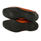 Bottega Veneta Loafers 34.5 Orange Leather — view 4