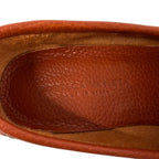 Bottega Veneta Loafers 34.5 Orange Leather — view 5