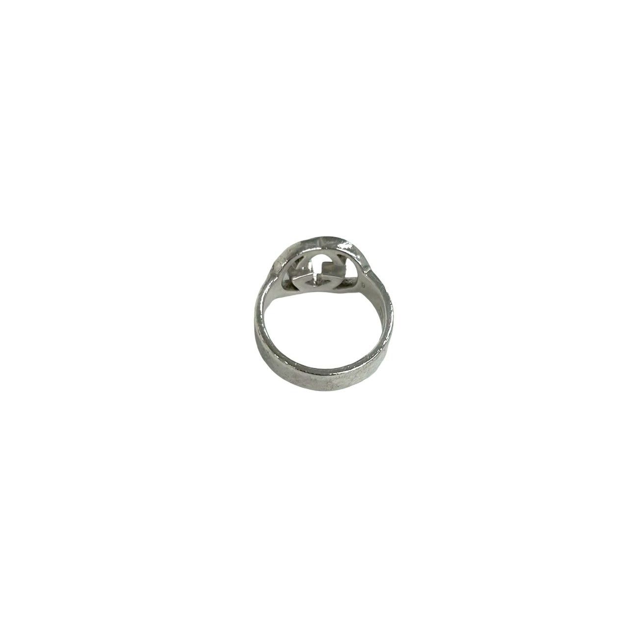 Gucci Interlocking 925 Sterling Silver Ring — view 7