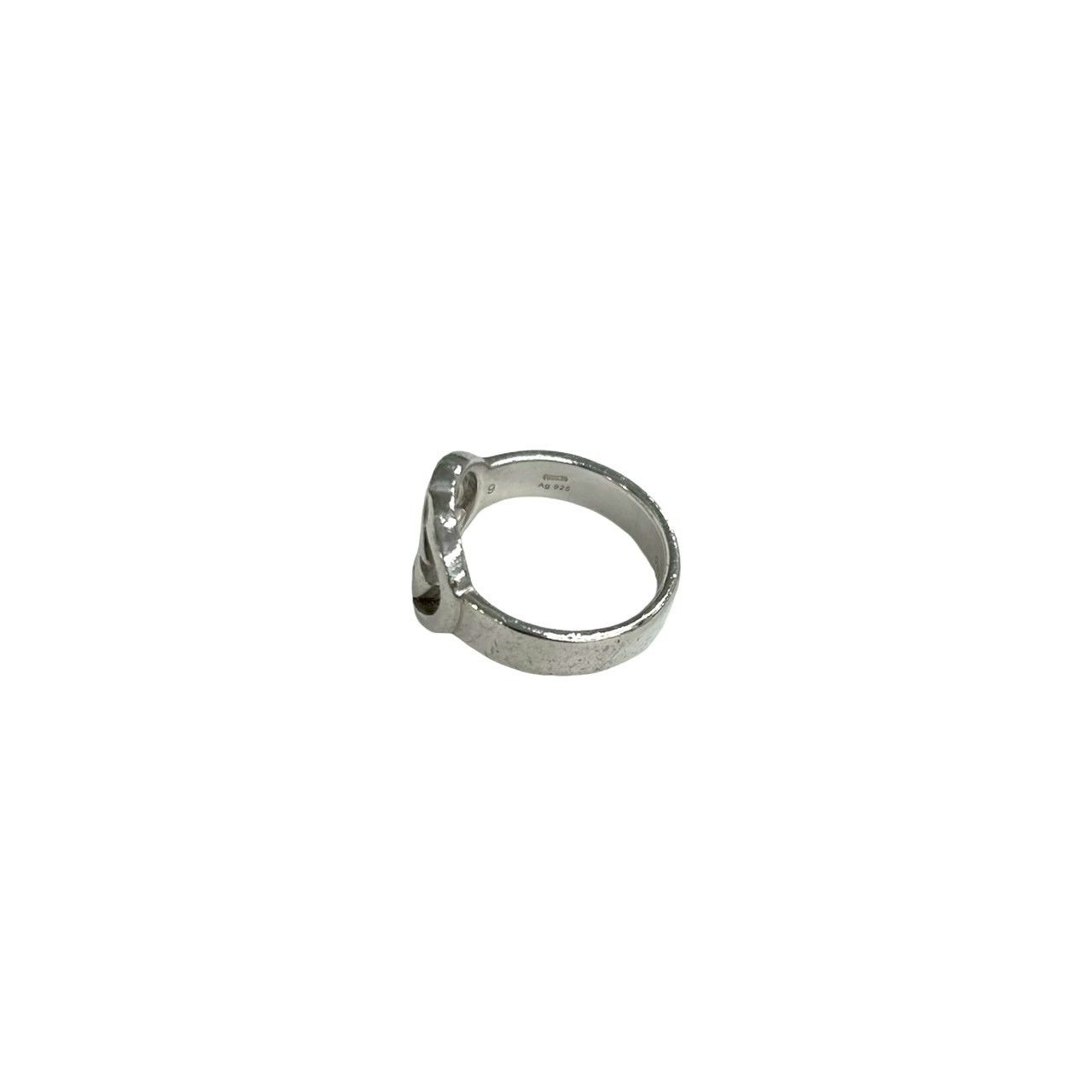 Gucci Interlocking 925 Sterling Silver Ring — view 5