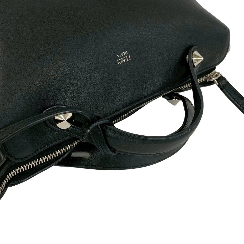 Fendi by the Way Leather 2-Way Shoulder Bag Black — view 4