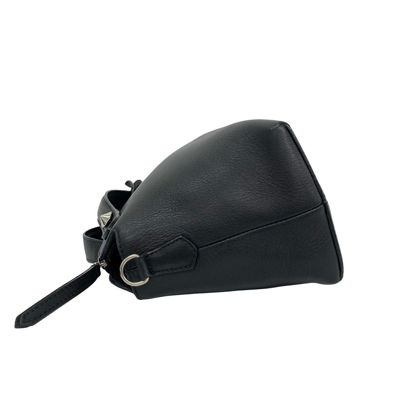 Fendi by the Way Leather 2-Way Shoulder Bag Black — view 5