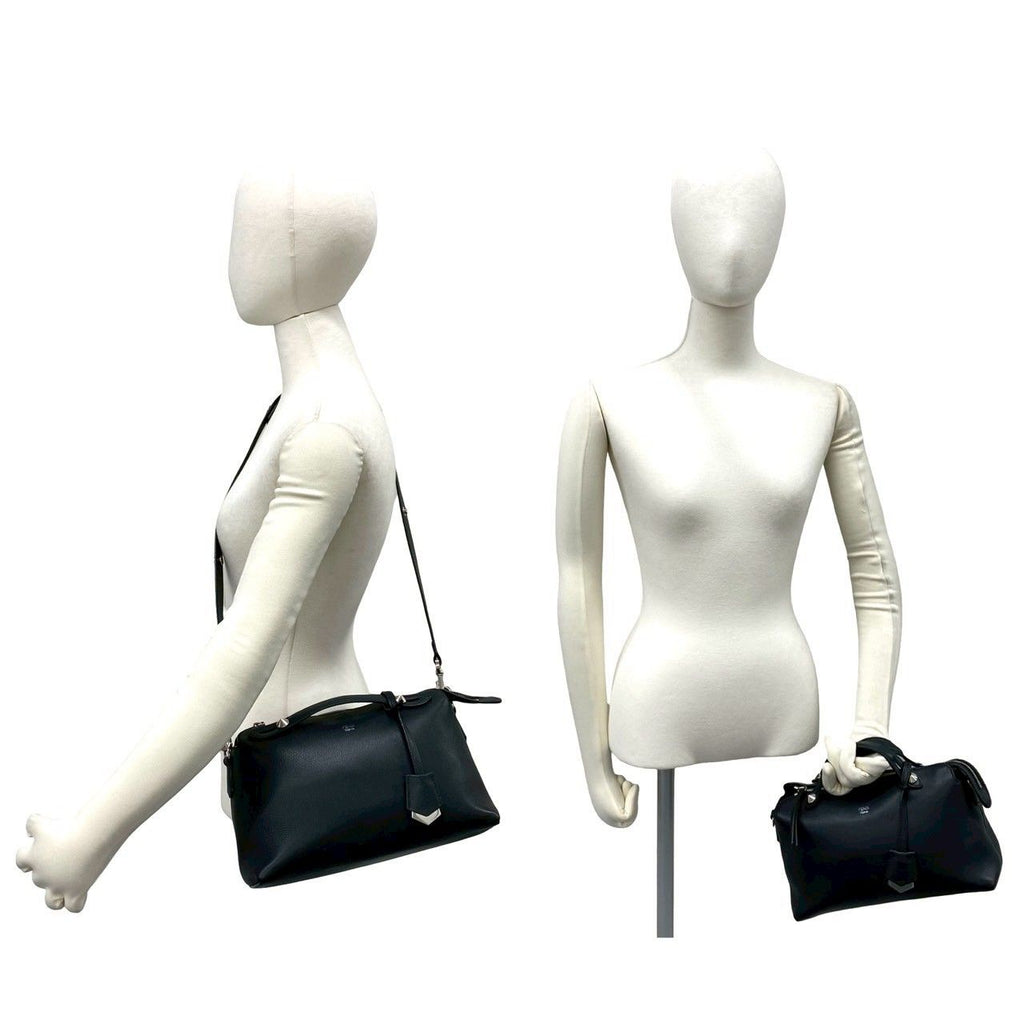 Fendi by the Way Leather 2-Way Shoulder Bag Black — view 2