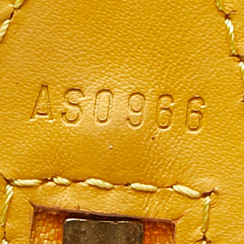 Louis Vuitton Epi Saint Jacques Shopping Shoulder Bag Tassili Yellow Leather — view 8