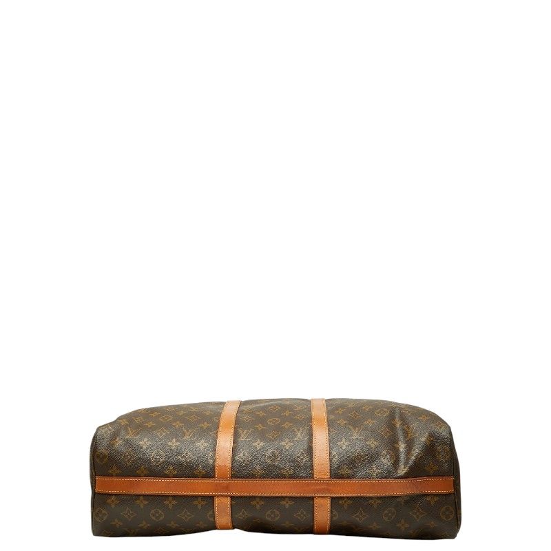 Louis Vuitton Monogram Shoulder Bag Tote Brown Leather — view 3