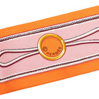 Hermes Twilly Maillons Scarf Orange Multicolor Silk — view 2