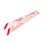 Hermes Twilly Cheval Phoenix Horse and Scarf Pink Silk