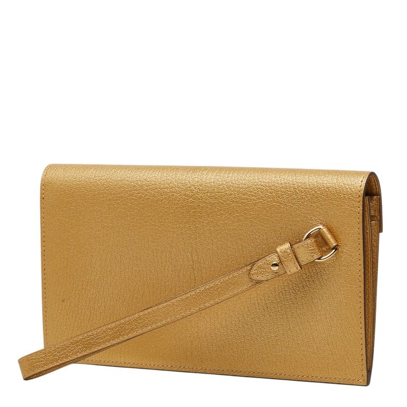 Hermes Kelly Pocket Wallet Gold Chevre Sham Kirite — view 2