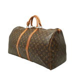 Louis Vuitton Monogram Boston Bag Brown Leather — view 2