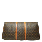 Louis Vuitton Monogram Boston Bag Brown Leather — view 3