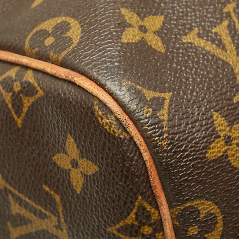 Louis Vuitton Monogram Boston Bag Brown Leather — view 7