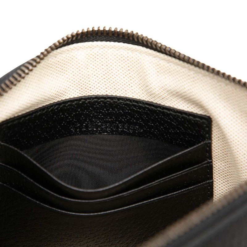 Gucci GG Marmont Clutch Black Leather — view 5