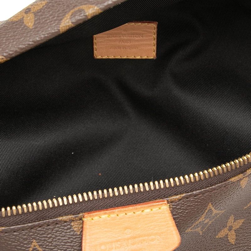 Louis Vuitton Monogram Bumbag Belt Bag Brown Leather — view 4