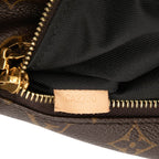 Louis Vuitton Monogram Bumbag Belt Bag Brown Leather — view 5