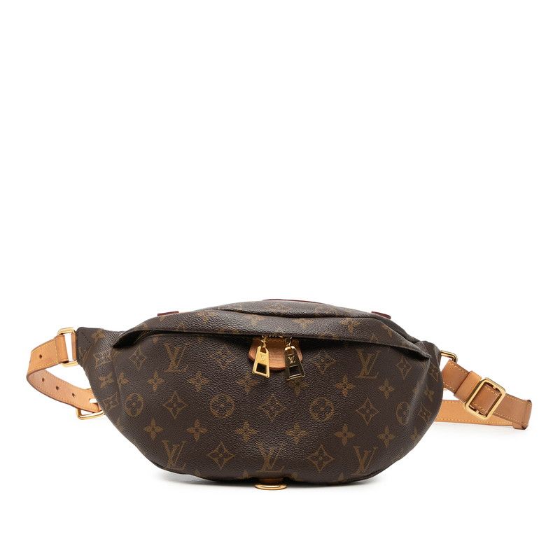 Louis Vuitton Monogram Bumbag Belt Bag Brown Leather