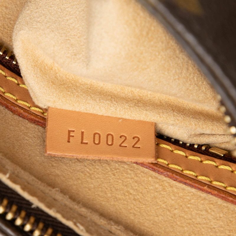 Louis Vuitton Monogram Looping MM Shoulder Bag Brown Leather — view 5