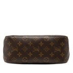 Louis Vuitton Monogram Looping MM Shoulder Bag Brown Leather — view 3