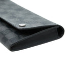 Louis Vuitton Damier Graphite Portefeuille Long Modular Wallet Black Leather — view 4