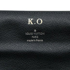 Louis Vuitton Damier Graphite Portefeuille Long Modular Wallet Black Leather — view 6