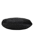 Prada Crochet Tote Black Viscose — view 3