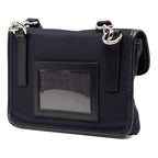 Prada Nylon Crossbody Shoulder Bag Navy Saffiano — view 2