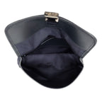 Prada Nylon Crossbody Shoulder Bag Navy Saffiano — view 4
