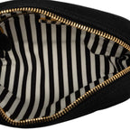 Prada Canapa Logo Pouch Black Canvas — view 4