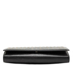 Saint Laurent Star Studs Chain Shoulder Bag Wallet Black Leather — view 3
