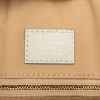 Louis Vuitton Monogram Giant On The Go GM Tote White Green Beige Leather — view 5