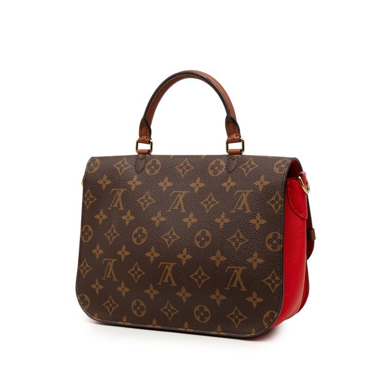 Louis Vuitton Monogram Vaugirard PM 2-Way Shoulder Bag Brown Coquelicot — view 2