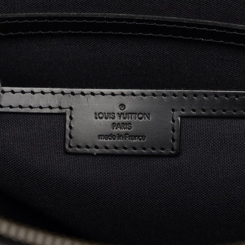 Louis Vuitton Damier Graphite Tadao Tote Shoulder Bag 2-Way Black Gray Leather — view 5