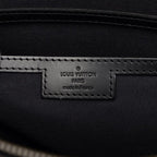 Louis Vuitton Damier Graphite Tadao Tote Shoulder Bag 2-Way Black Gray Leather — view 5