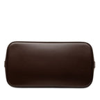 Louis Vuitton Damier Alma Handbag Brown Leather — view 3