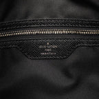 Louis Vuitton Taigarama Keepall Bandouliere 50 Boston Bag 2-Way Noir Black Gray — view 5