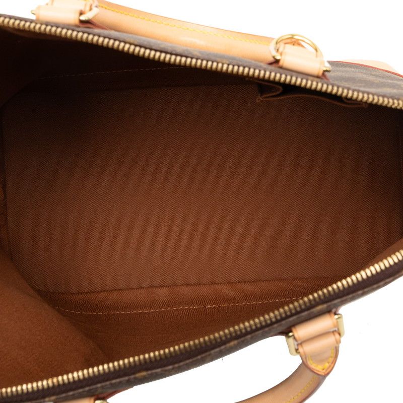Louis Vuitton Monogram Alma PM Handbag Brown Leather — view 4