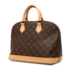 Louis Vuitton Monogram Alma PM Handbag Brown Leather — view 2