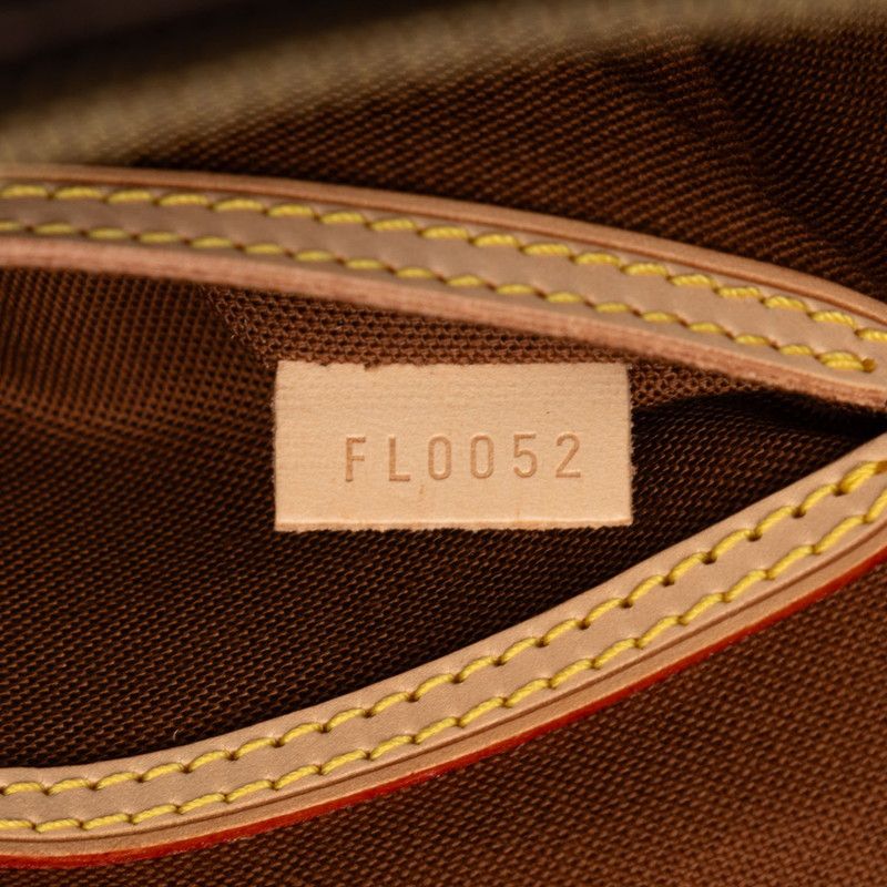 Louis Vuitton Monogram Alma PM Handbag Brown Leather — view 6