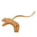 Hermes Rooroo Tiger Bag Charm Craft Rose Confetti Agno Milo