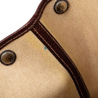 Hermes Garden Party PM Tote Beige Brown Toile Ash Negonda — view 5