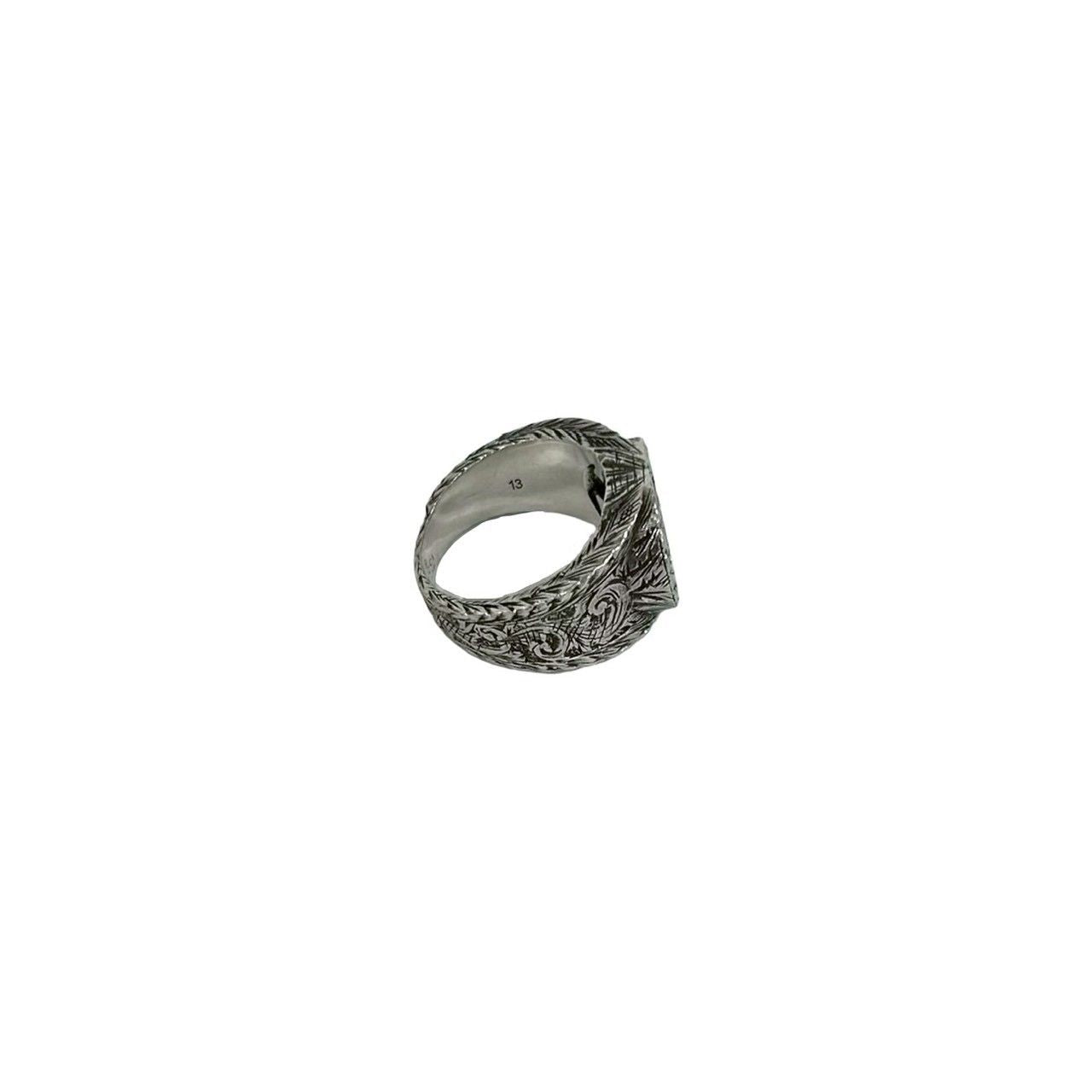 Gucci Arabesque Interlocking Ring 925 Sterling Silver — view 5